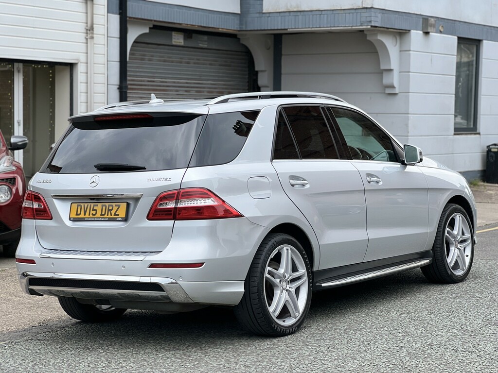 Mercedes-Benz M Class 3.0 Ml350 V6 Bluetec Amg Line DV15DRZ Silver #5