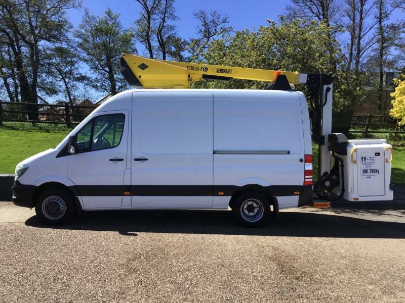 Mercedes-Benz Sprinter Sprinter 513 Cdi Versalift Cherry Picker - 2017 1 CF17XFN White #5