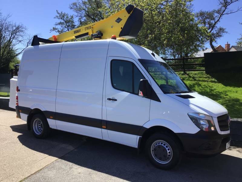 Mercedes-Benz Sprinter Sprinter 513 Cdi Versalift Cherry Picker - 2017 1 CF17XFN White #2