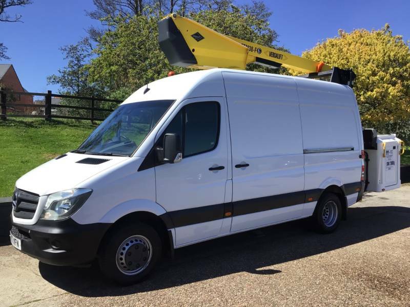 Mercedes-Benz Sprinter Sprinter 513 Cdi Versalift Cherry Picker - 2017 1 CF17XFN White #4