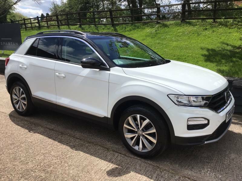 Volkswagen T-Roc 1.5 Tsi Evo Design Dsg - 2019 69 YD69AWF White #2