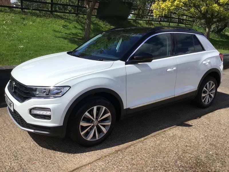 Volkswagen T-Roc 1.5 Tsi Evo Design Dsg - 2019 69 YD69AWF White #5