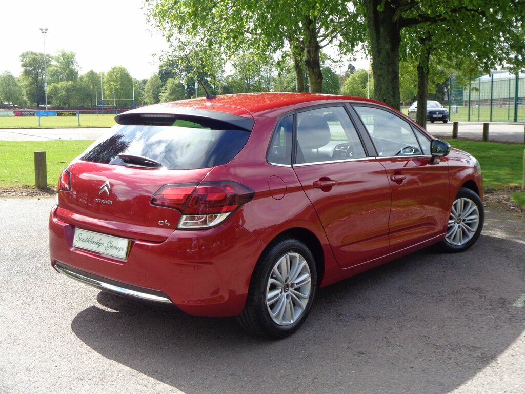 Citroen C4 1.6 Bluehdi 100 Flair 5-Door Red #3