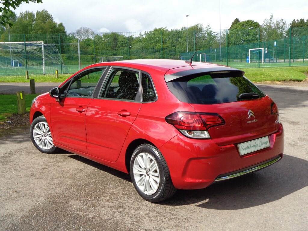 Citroen C4 1.6 Bluehdi 100 Flair 5-Door Red #4