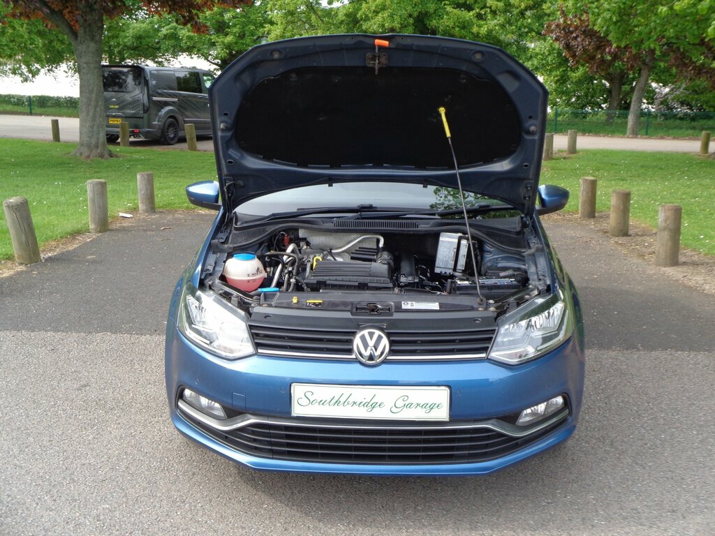 Volkswagen Polo 1.2 Tsi Bluemotion Tech Se 5-Door SK15BWP Blue #6