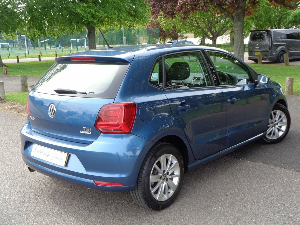 Volkswagen Polo 1.2 Tsi Bluemotion Tech Se 5-Door SK15BWP Blue #3