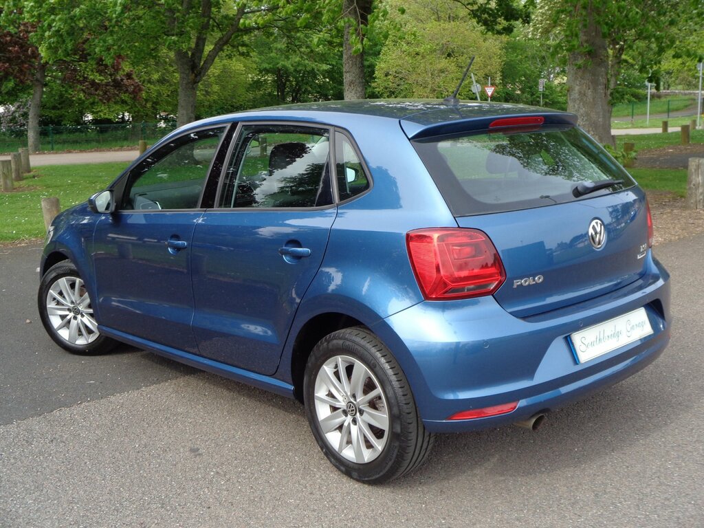 Volkswagen Polo 1.2 Tsi Bluemotion Tech Se 5-Door SK15BWP Blue #4