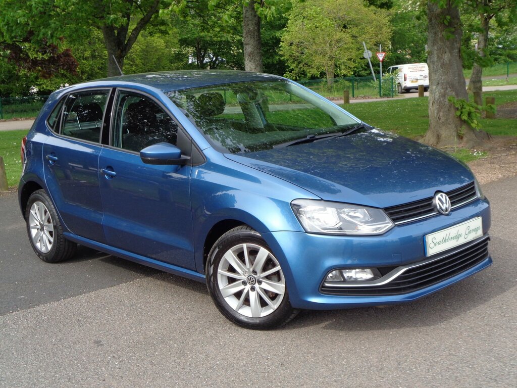Volkswagen Polo 1.2 Tsi Bluemotion Tech Se 5-Door Blue