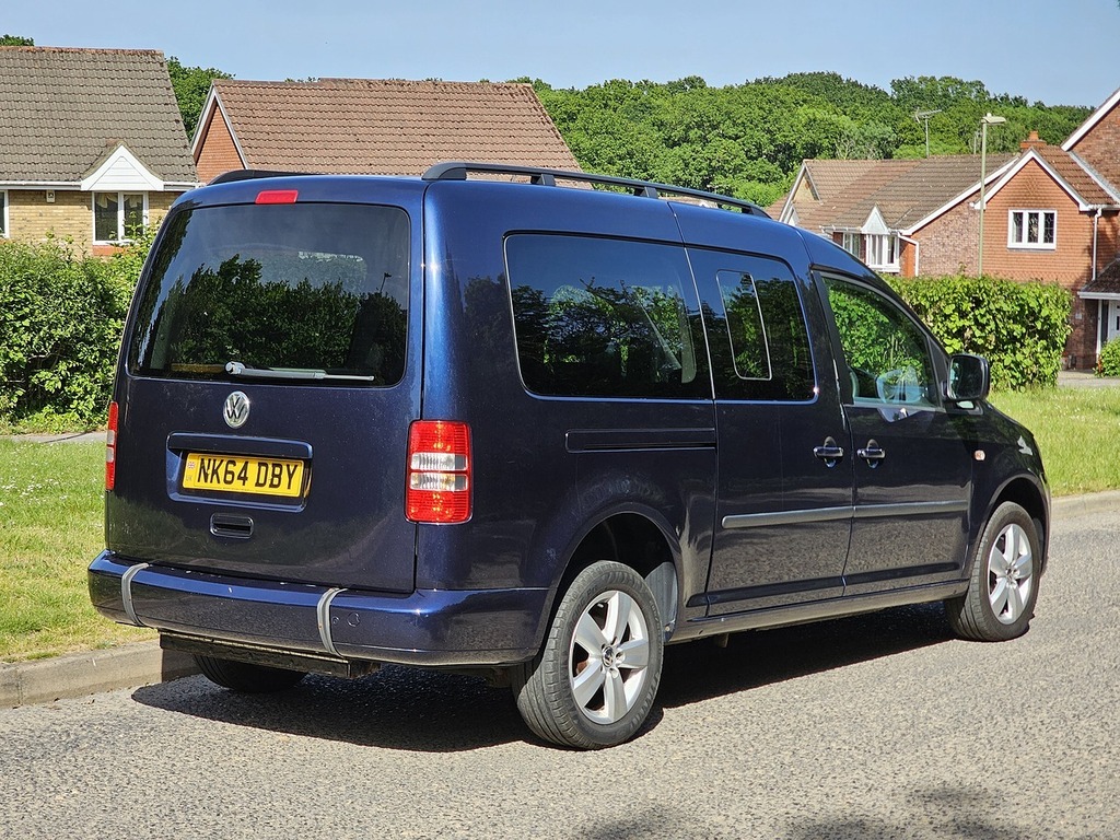 Volkswagen Caddy Maxi Life Tdi Blue #2
