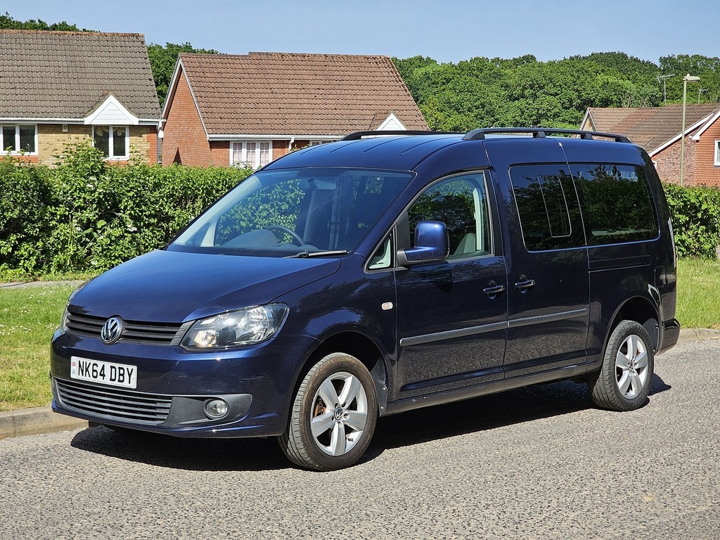 Volkswagen Caddy Maxi Life Tdi Blue #4
