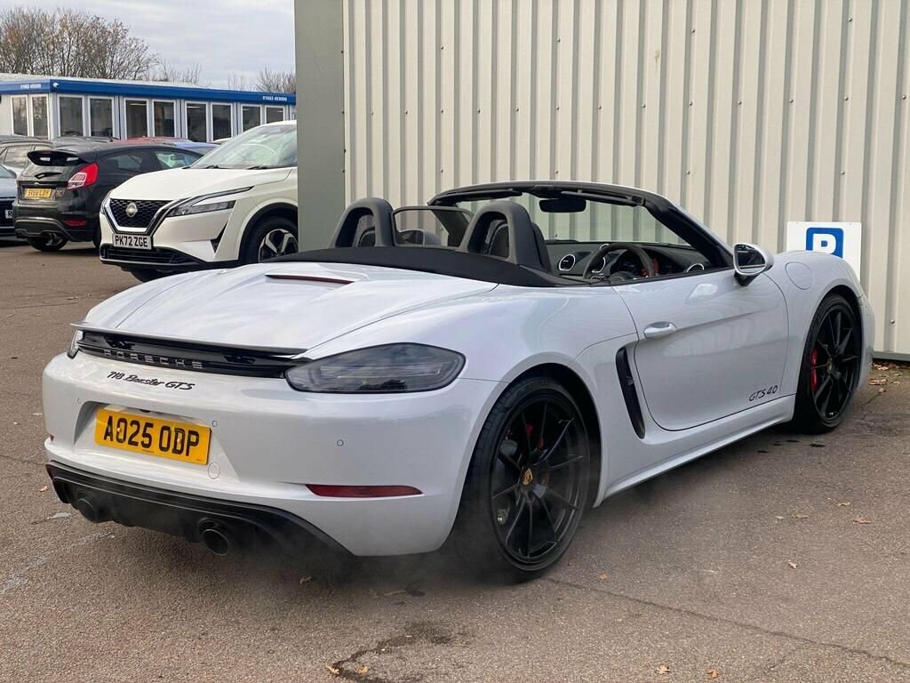 Porsche 718 Boxster 2025 4.0 Gts Convertible Pdk Euro 6 S Grey #4