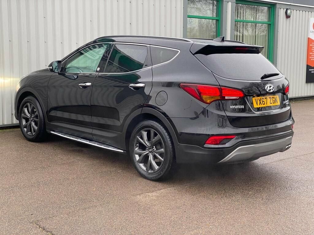 Hyundai Santa Fe 2017 2.2 Crdi Blue Drive Endurance Edition Suv Black #6