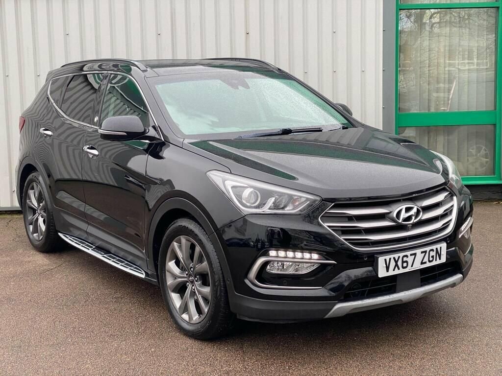 Hyundai Santa Fe 2017 2.2 Crdi Blue Drive Endurance Edition Suv Black #5