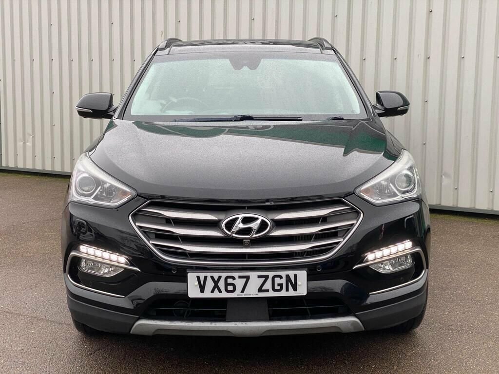 Hyundai Santa Fe 2017 2.2 Crdi Blue Drive Endurance Edition Suv Black #2
