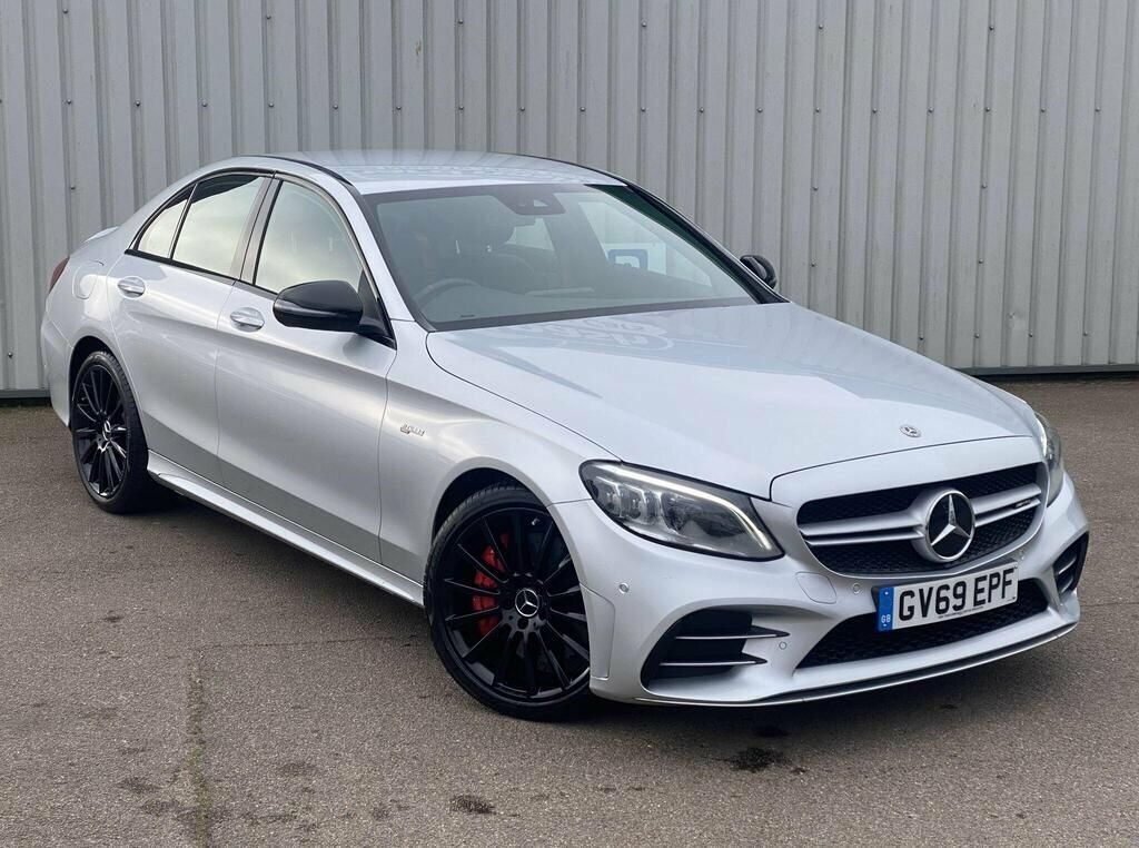 Mercedes-Benz C Class 2019 3.0 C43 V6 Amg Premium Saloon G- Silver