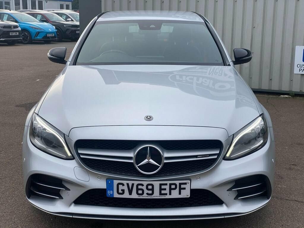 Mercedes-Benz C Class 2019 3.0 C43 V6 Amg Premium Saloon G- GV69EPF Silver #2