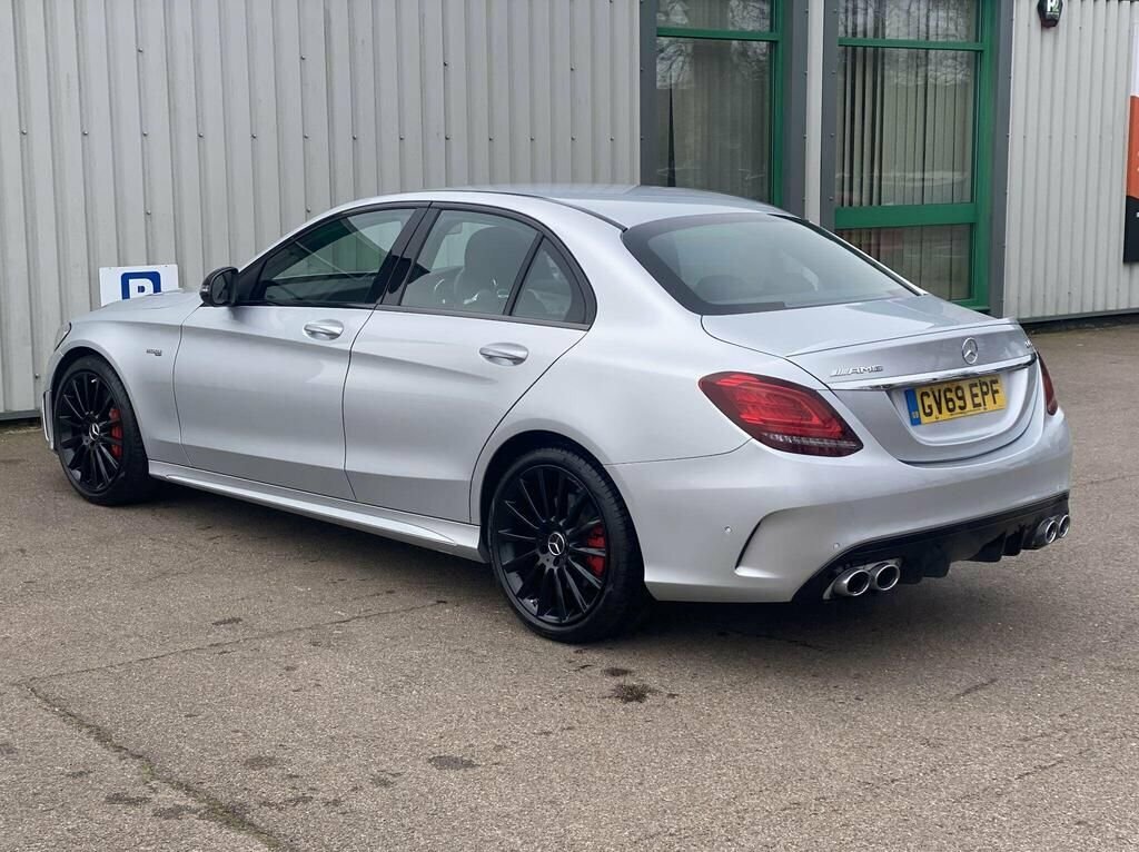 Mercedes-Benz C Class 2019 3.0 C43 V6 Amg Premium Saloon G- GV69EPF Silver #6