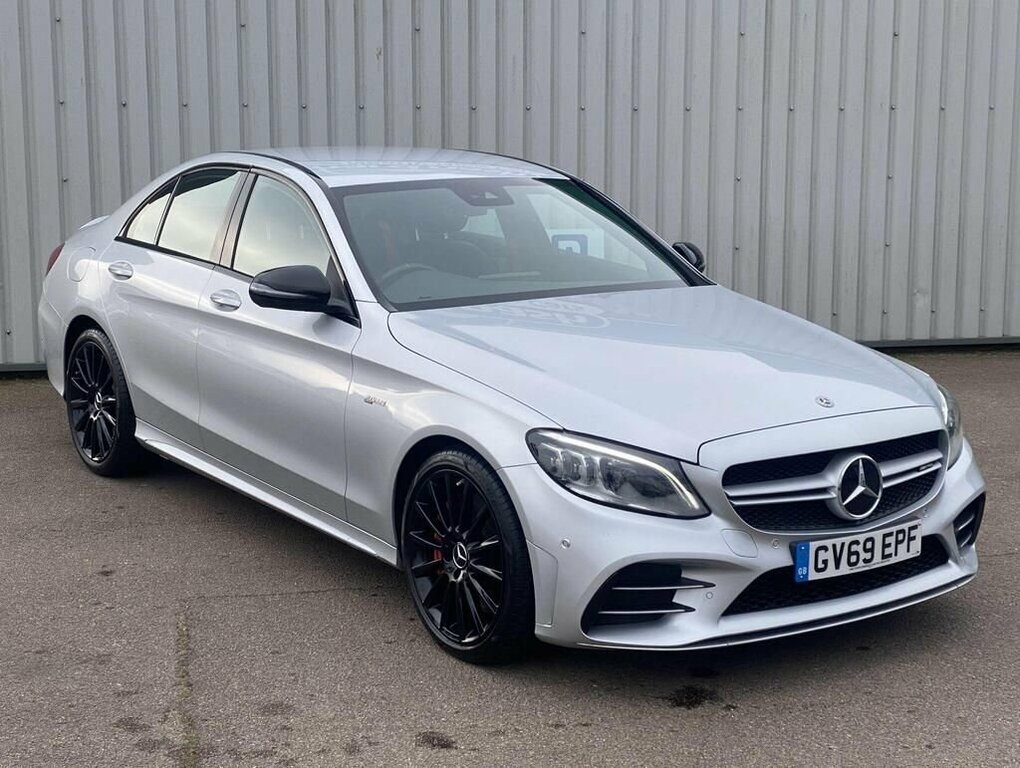 Mercedes-Benz C Class 2019 3.0 C43 V6 Amg Premium Saloon G- GV69EPF Silver #5