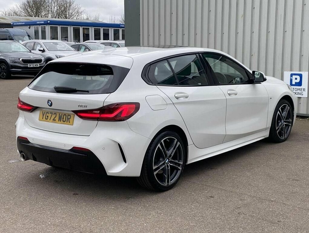 BMW 1 Series 2023 1.5 118I M Sport Lcp Hatchback D YG72WOR White #4