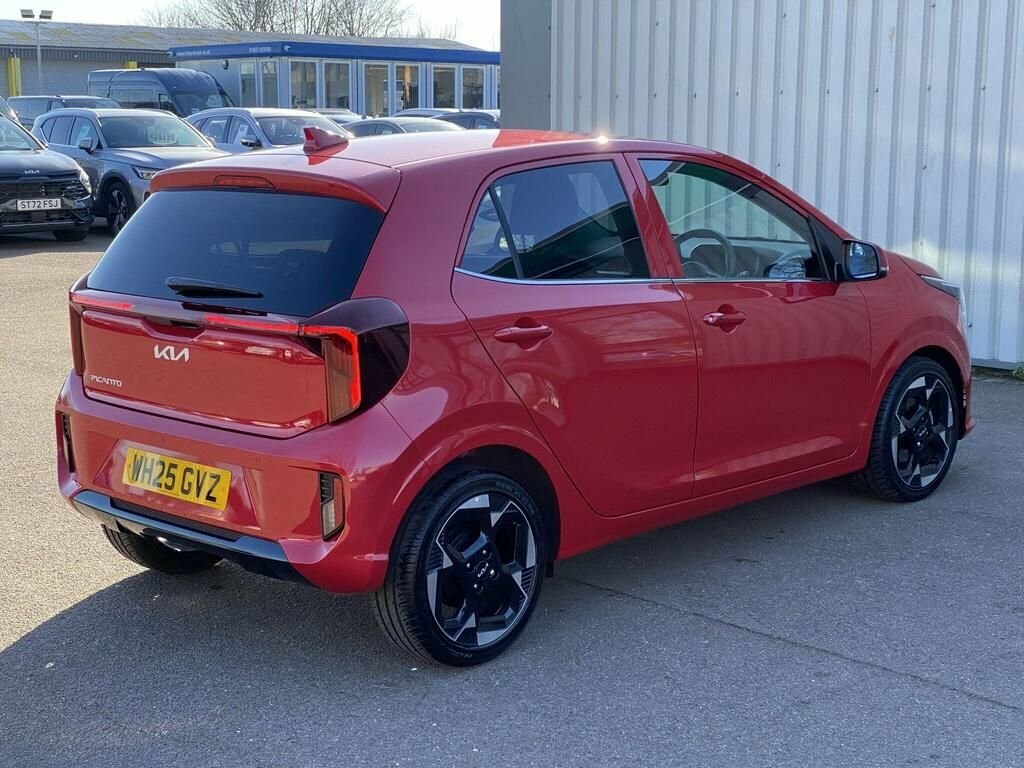 Kia Picanto 2025 1.0 3 Hatchback Euro 6 Ss WH25GVZ Red #4