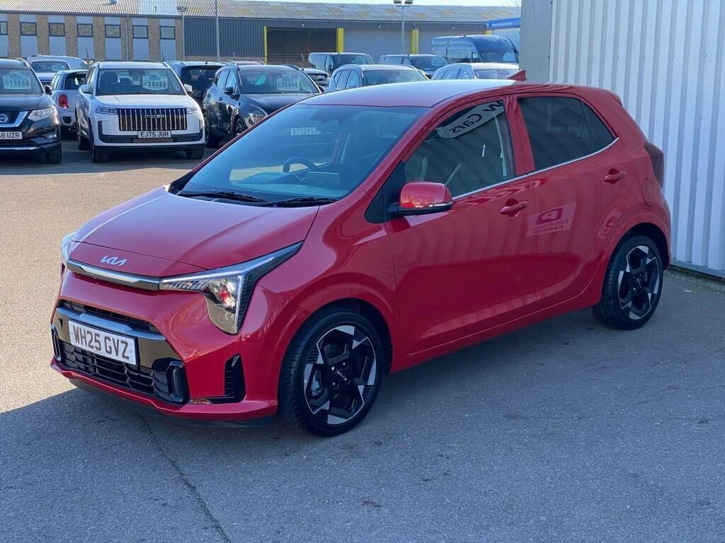 Kia Picanto 2025 1.0 3 Hatchback Euro 6 Ss WH25GVZ Red #3