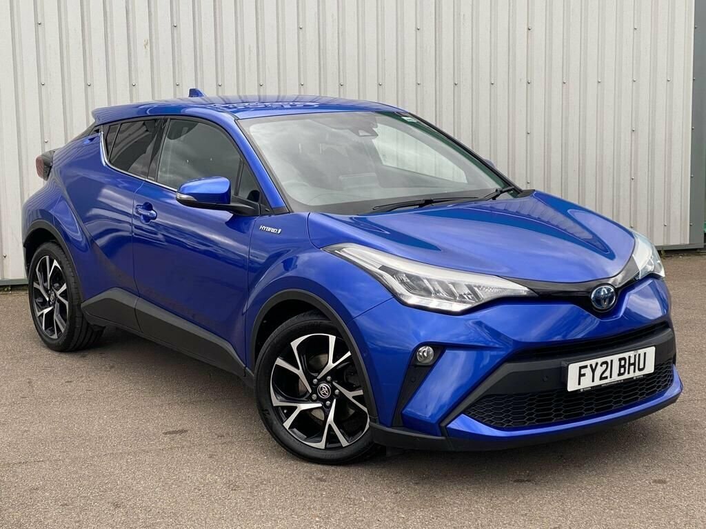 Toyota C-Hr 2021 1.8 Vvt-h Gpf Design Suv Hybrid Cv Blue