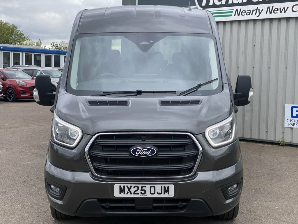 Ford Transit Custom 2025 2.0 350 Ecoblue Limited Minibus Double Cab MX25OJM Grey #2