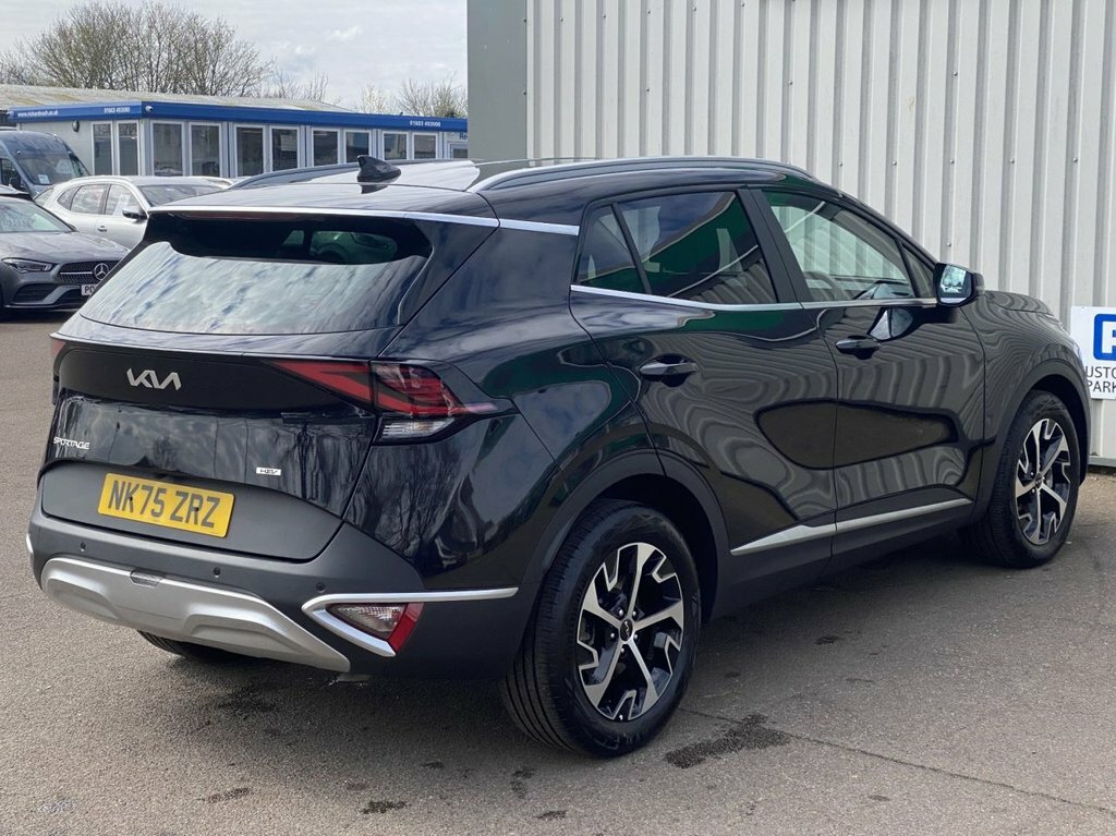 Kia Sportage 2025 1.6 H T-gdi 3 Suv Hybrid Euro NK75ZRZ Black #4