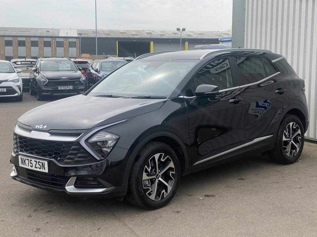 Kia Sportage 2025 1.6 H T-gdi 3 Suv Hybrid Euro NK75ZSN Black #3
