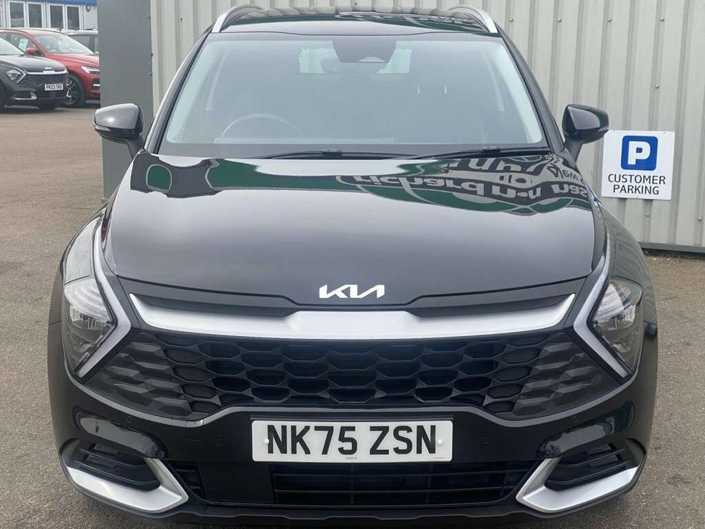 Kia Sportage 2025 1.6 H T-gdi 3 Suv Hybrid Euro NK75ZSN Black #2