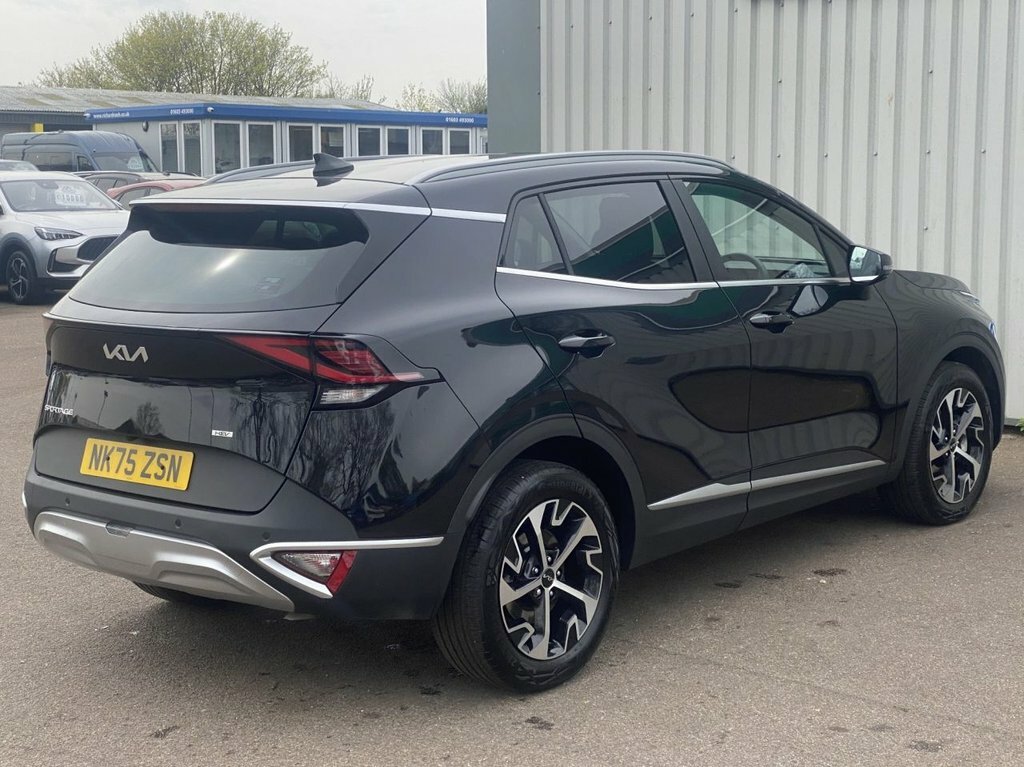 Kia Sportage 2025 1.6 H T-gdi 3 Suv Hybrid Euro NK75ZSN Black #4
