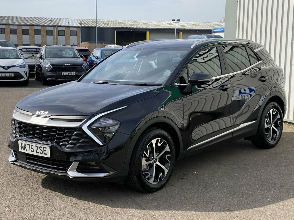 Kia Sportage 2025 1.6 H T-gdi 3 Suv Hybrid Euro NK75ZSE Black #3