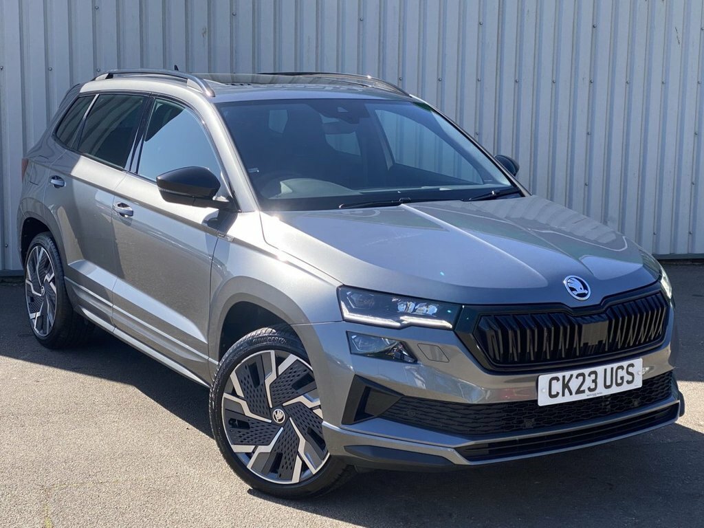 Skoda Karoq 2023 2.0 Tsi Sportline Suv Dsg 4Wd Euro CK23UGS Grey #5