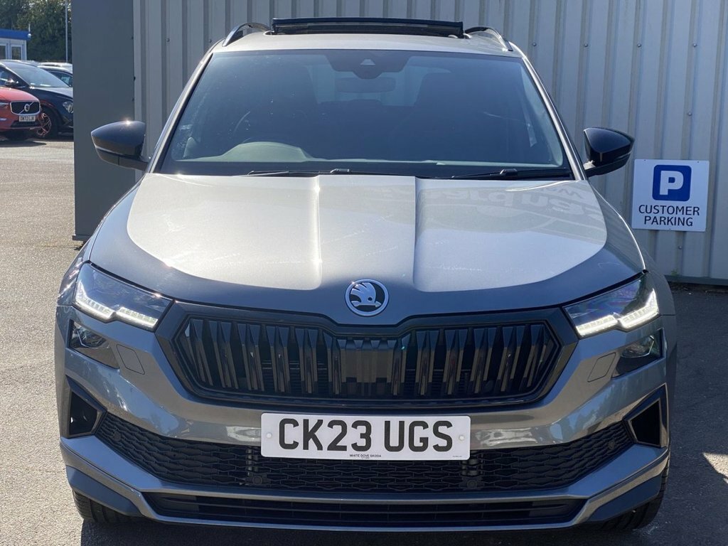 Skoda Karoq 2023 2.0 Tsi Sportline Suv Dsg 4Wd Euro CK23UGS Grey #2