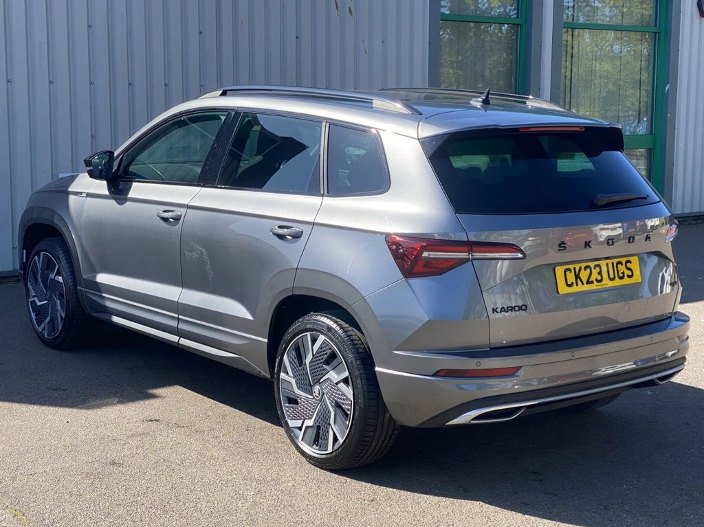 Skoda Karoq 2023 2.0 Tsi Sportline Suv Dsg 4Wd Euro CK23UGS Grey #6