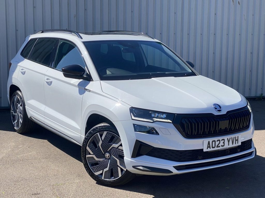 Skoda Karoq 2023 2.0 Tsi Sportline Suv Dsg 4Wd Euro AO23YVH White #5