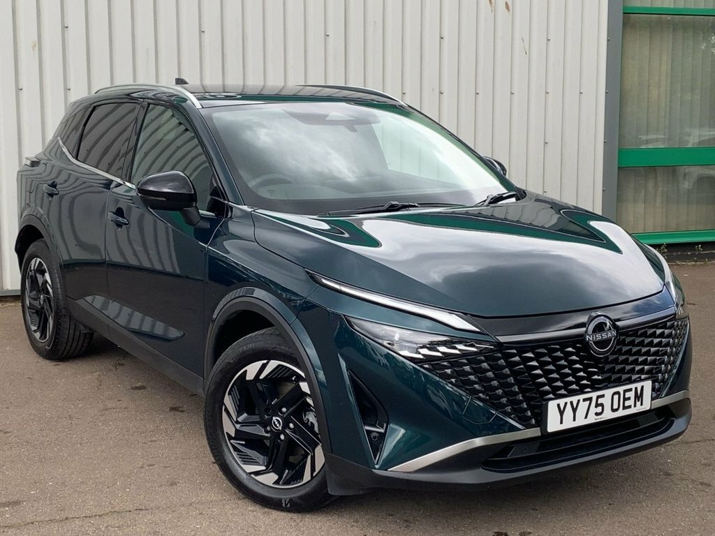 Nissan Qashqai 2026 1.3 Dig-t Mhev N-connecta Suv Hybr Green