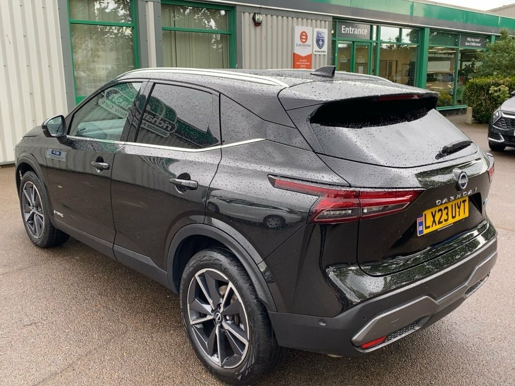 Nissan Qashqai 2023 1.5 H E-power Tekna Suv Hybrid Aut LX23UYT Black #5