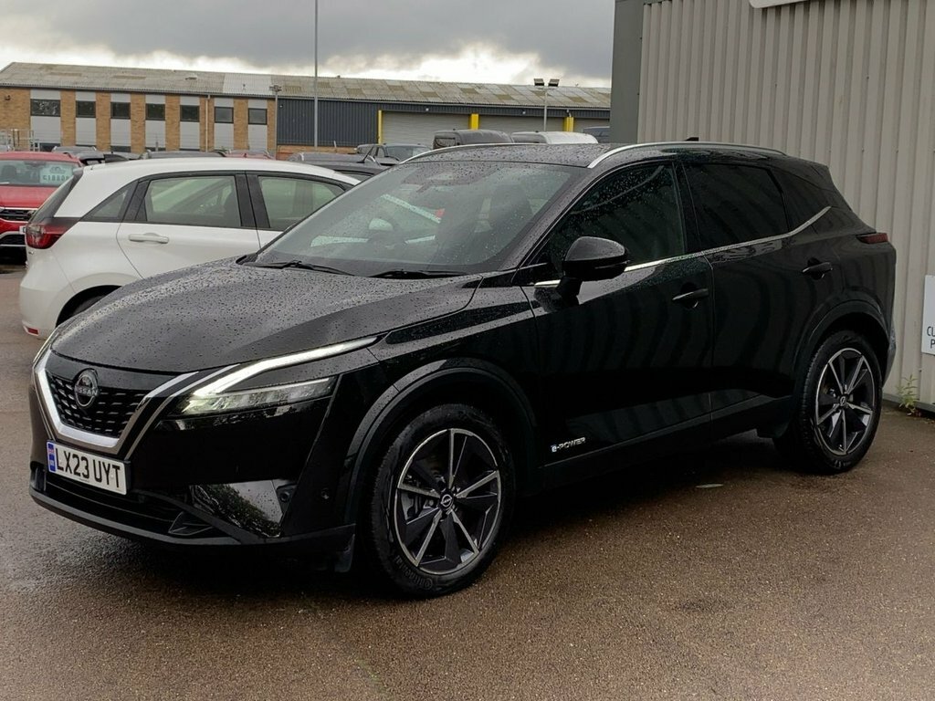 Nissan Qashqai 2023 1.5 H E-power Tekna Suv Hybrid Aut LX23UYT Black #3