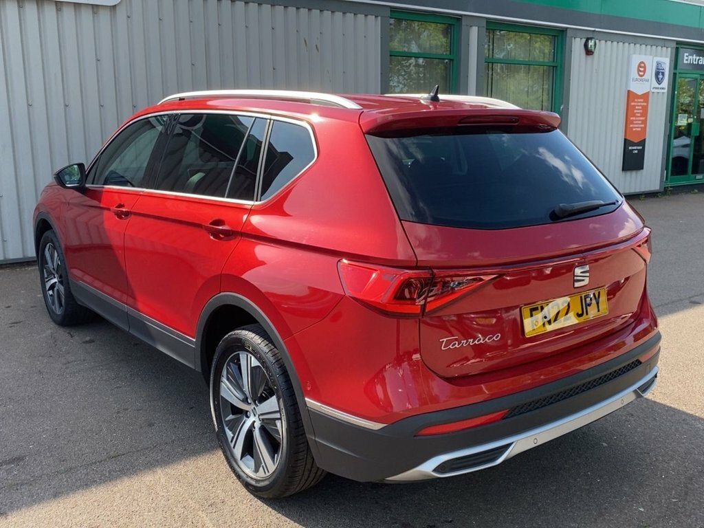 Seat Tarraco 2022 2.0 Tdi Xcellence Suv Dsg Euro 6 Red #5