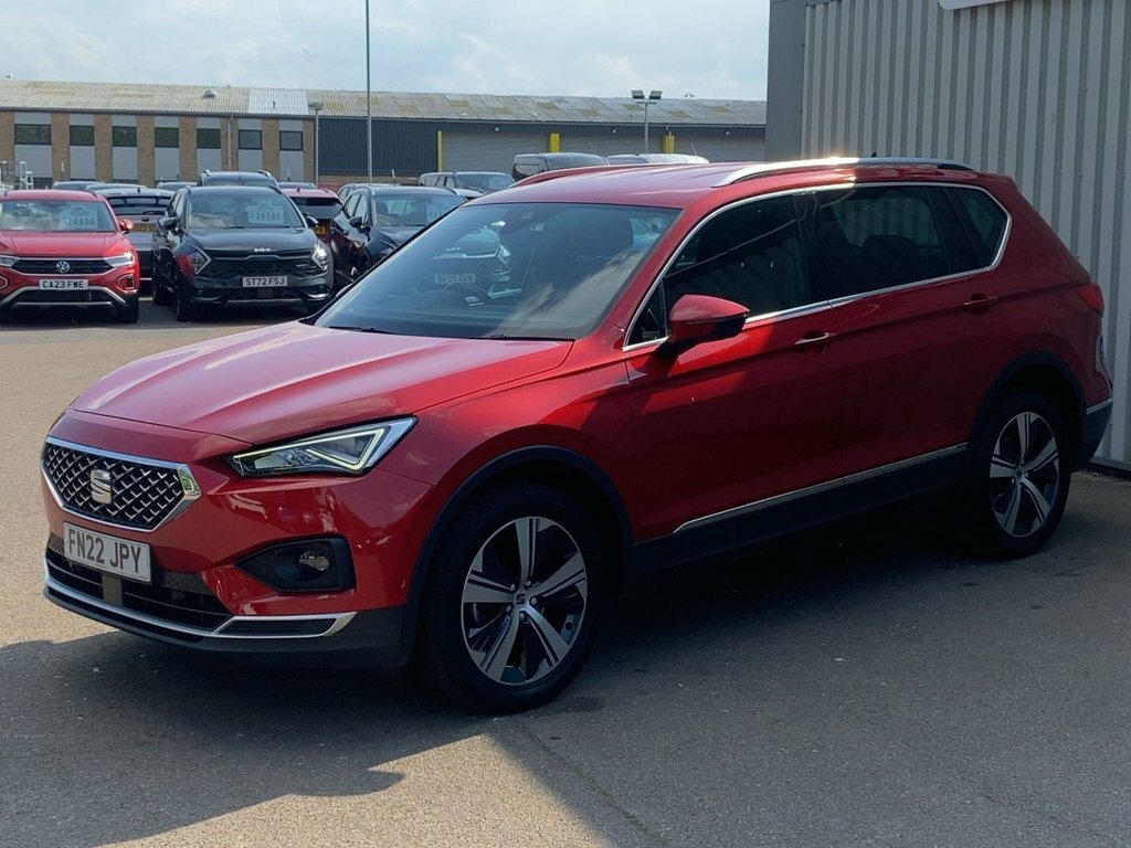 Seat Tarraco 2022 2.0 Tdi Xcellence Suv Dsg Euro 6 Red #3