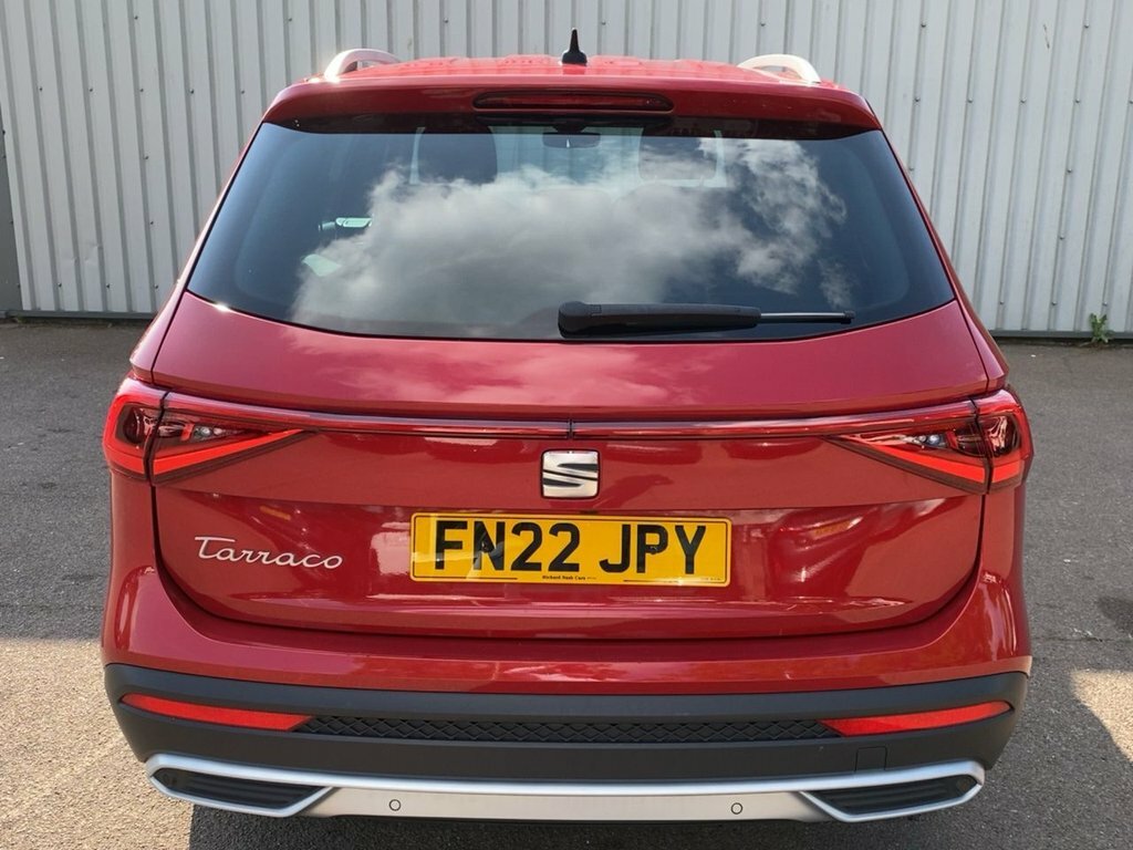 Seat Tarraco 2022 2.0 Tdi Xcellence Suv Dsg Euro 6 Red #6