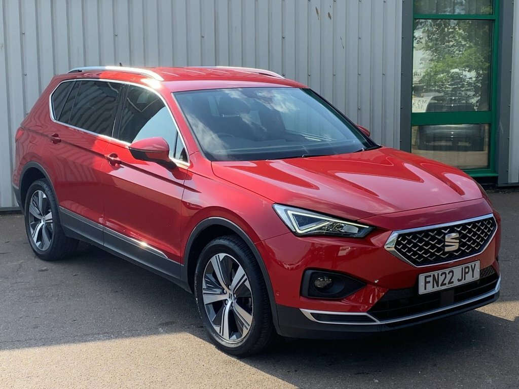 Seat Tarraco 2022 2.0 Tdi Xcellence Suv Dsg Euro 6 Red #4