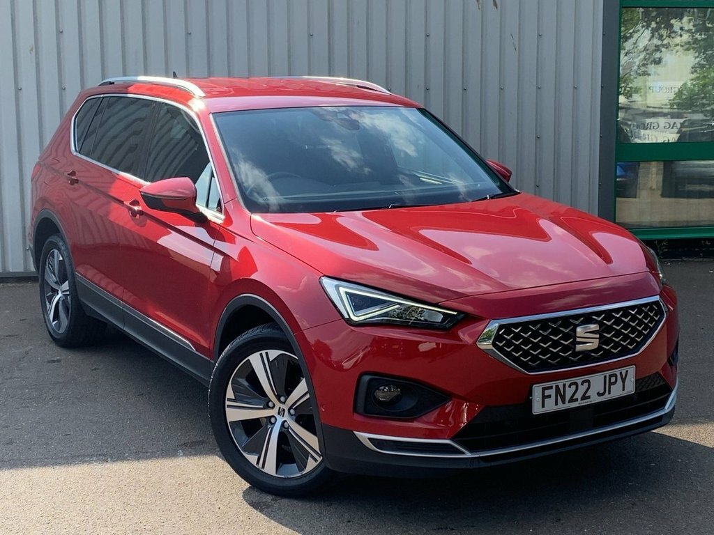 Seat Tarraco 2022 2.0 Tdi Xcellence Suv Dsg Euro 6 Red