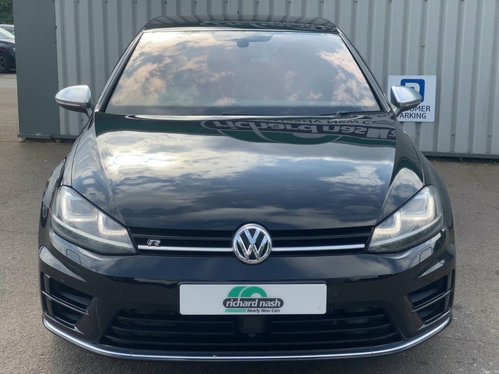 Volkswagen Golf 2015 2.0 Tsi Bluemotion Tech R Hatchback Petro Black #2