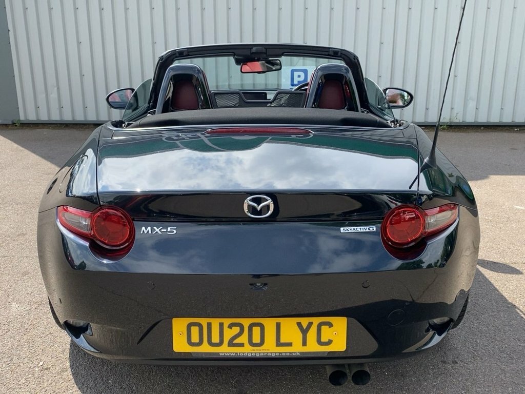 Mazda MX-5 2020 2.0 Skyactiv-g Gt Sport Tech Convertible OU20LYC Black #6