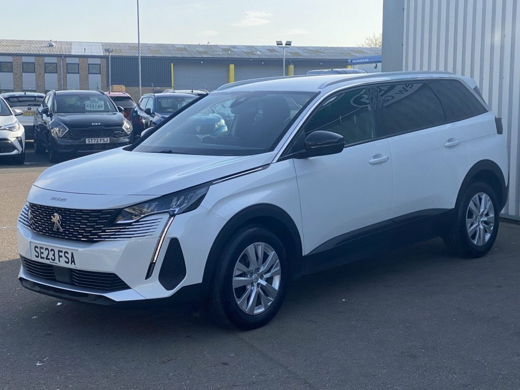 Peugeot 5008 2023 1.5 Bluehdi Active Premium Suv E SE23FSA White #3