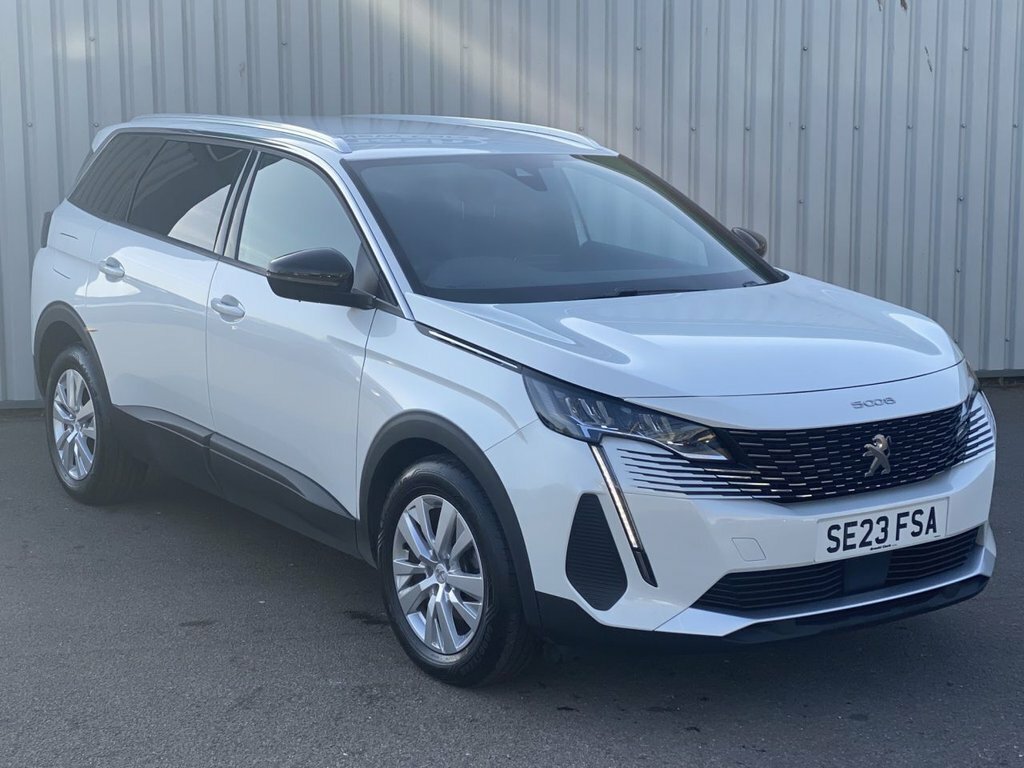 Peugeot 5008 2023 1.5 Bluehdi Active Premium Suv E SE23FSA White #5