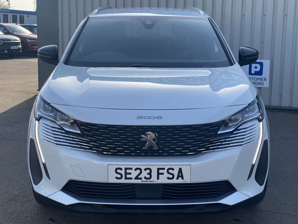 Peugeot 5008 2023 1.5 Bluehdi Active Premium Suv E SE23FSA White #2