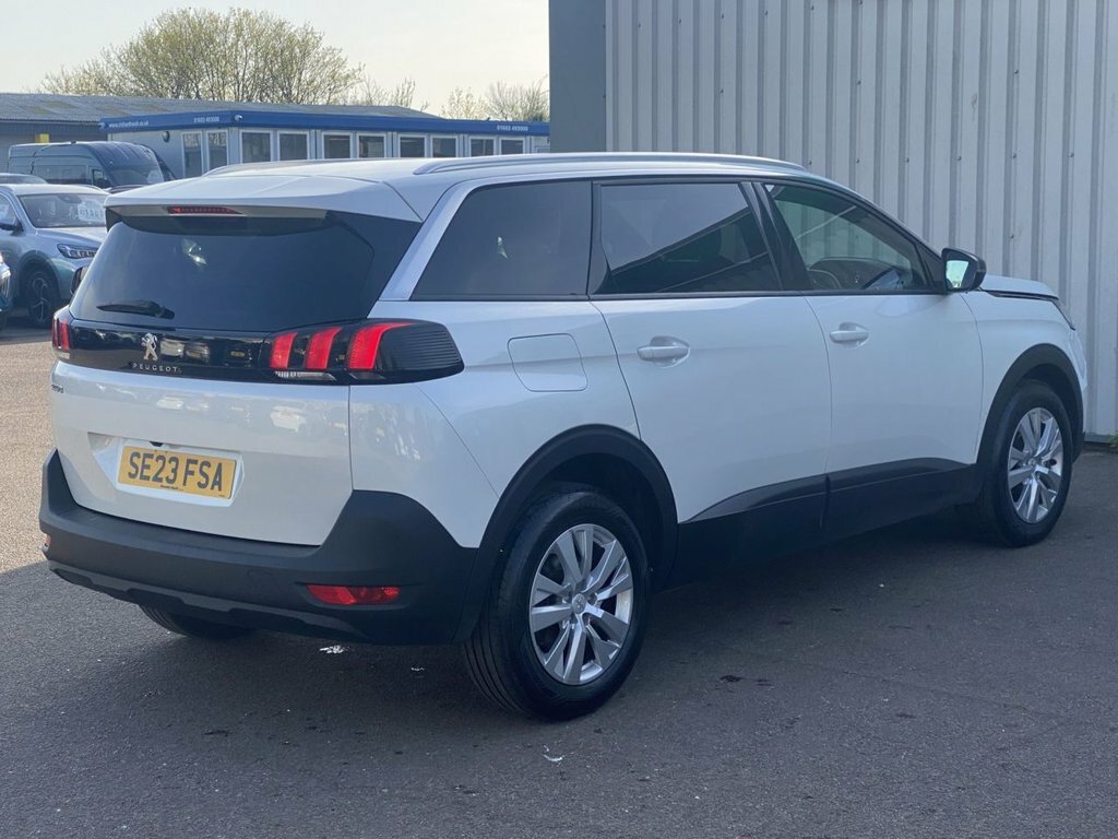 Peugeot 5008 2023 1.5 Bluehdi Active Premium Suv E SE23FSA White #4